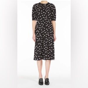 MaxMara Demetra silk midi dress